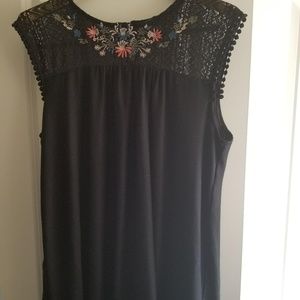 **SOLD** floral tunic